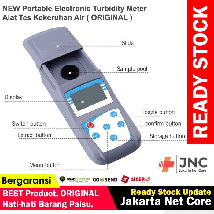 Jual Digital Turbidity Meter Alat Tes Kekeruhan Air Original