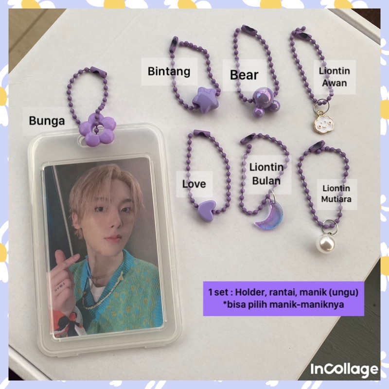 Porta Photocard Kpop A Forma Di Stellina E Campanella – Set Da 3 In Silicone Morbido, Portachiavi Per Album E Zaino, Regalo Carino Per Fan E Studenti