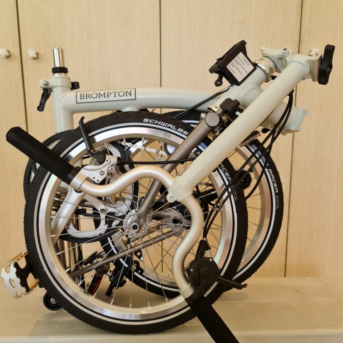 Jual Brompton M2Lx Papyrus White Bnib | Shopee Indonesia