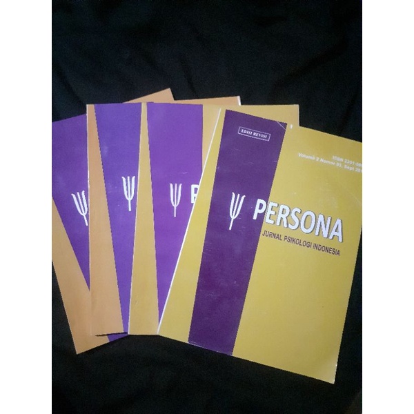 Jual Persona - Jurnal Psikologi Indonesia | Shopee Indonesia