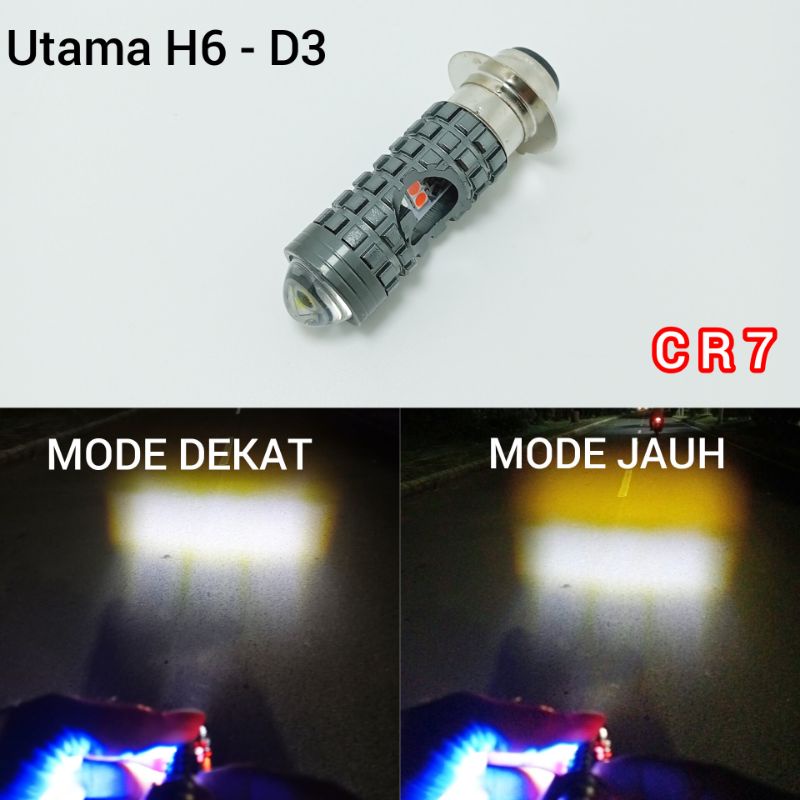 Jual Lampu Utama Led H Laser Senja Birumerah High Low Shopee Indonesia