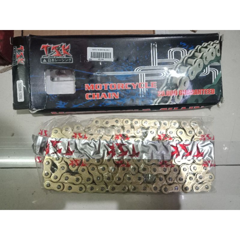 Jual RANTAI RANTE TERMURAH 520H-120L NINJA 250 FI KARBU RR MONO R25 ...