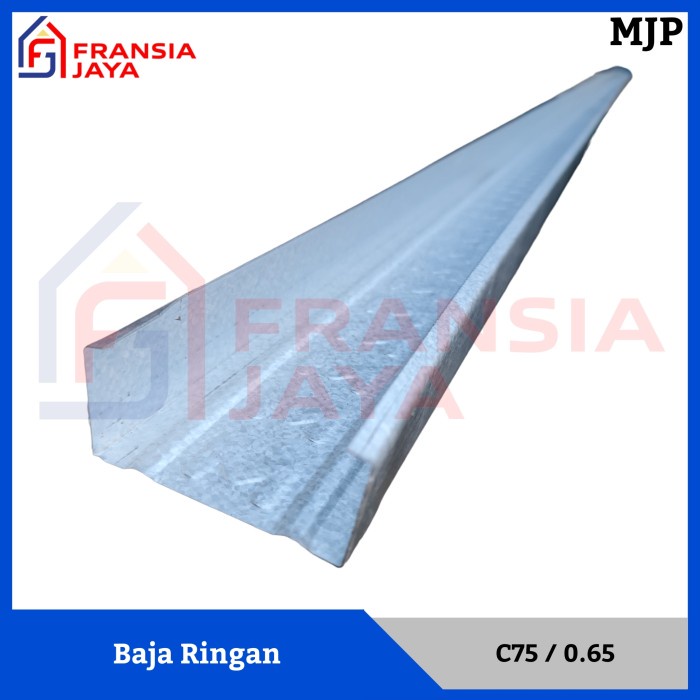 Jual Kanal C Rangka Baja Ringan C75 X 0.65 X 6 Meter MJP | Shopee Indonesia