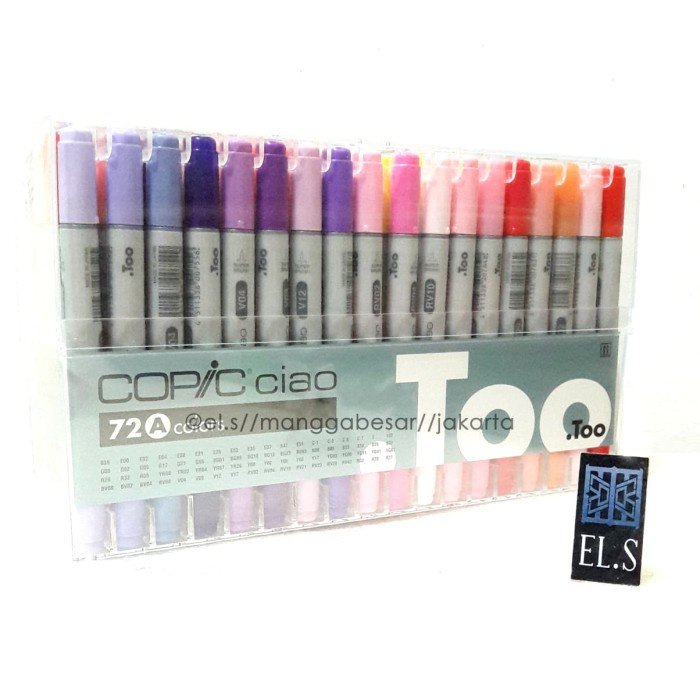 Jual Copic Ciao Set 72 A ( 72 Warna ) | Shopee Indonesia