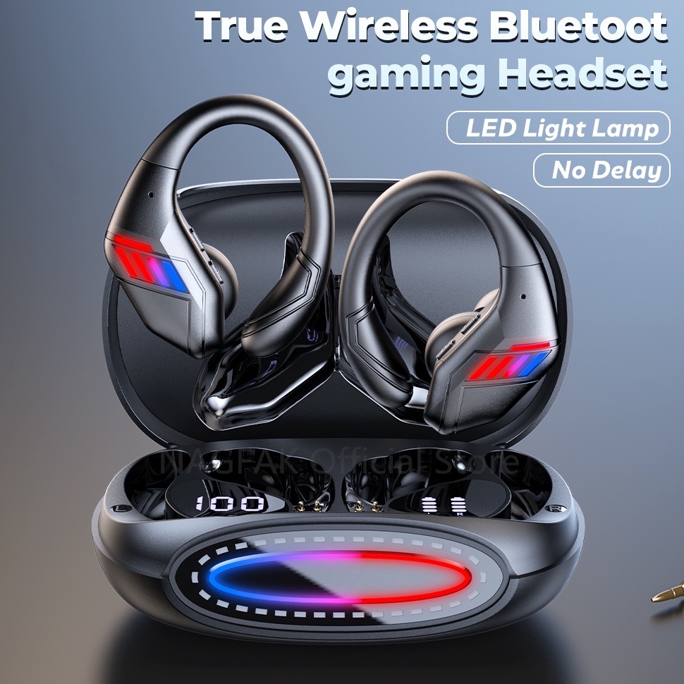 Jual STOK TERBARU!. 【VOULAO GM5】True Wireless Gaming Headset Bluetooth