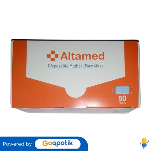 Jual Altamed Surgical Face Mask Earloop Hijau Box 50 Pcs | Shopee Indonesia