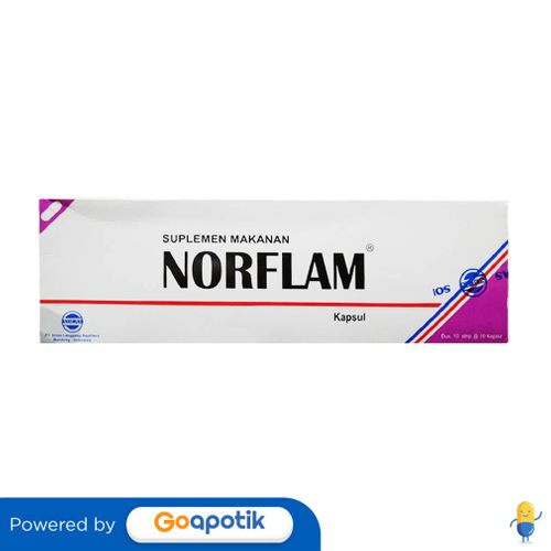 Jual NORFLAM BOX 100 KAPSUL | Shopee Indonesia
