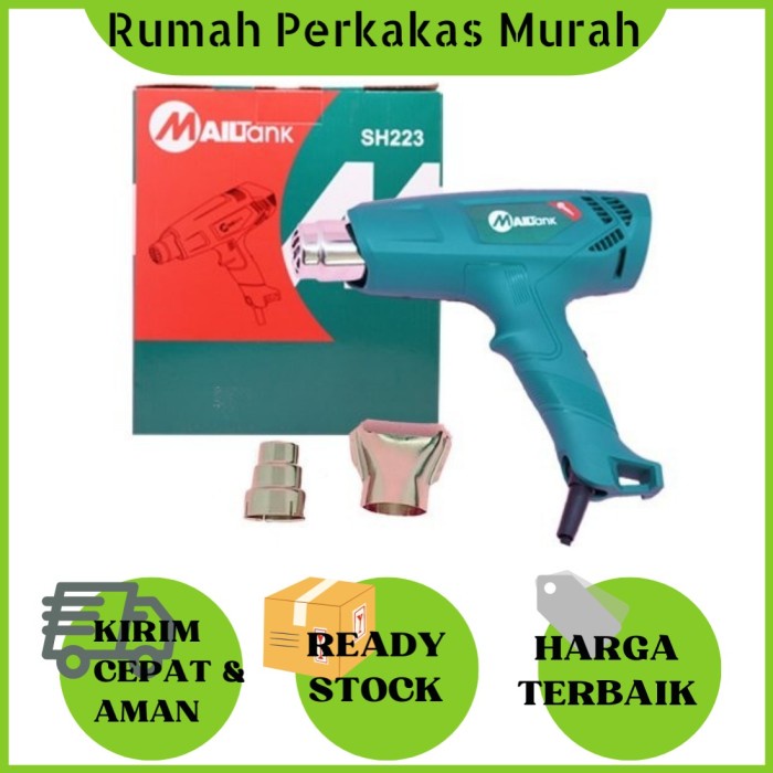 Jual Mailtank Sh Hot Gun Heat Gun Pemanas Heavy Duty W Sh