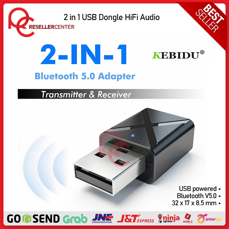 Jual EQH [USB DONGLE] KEBIDU 2 IN 1 USB DONGLE HIFI AUDIO BLUETOOTH ...