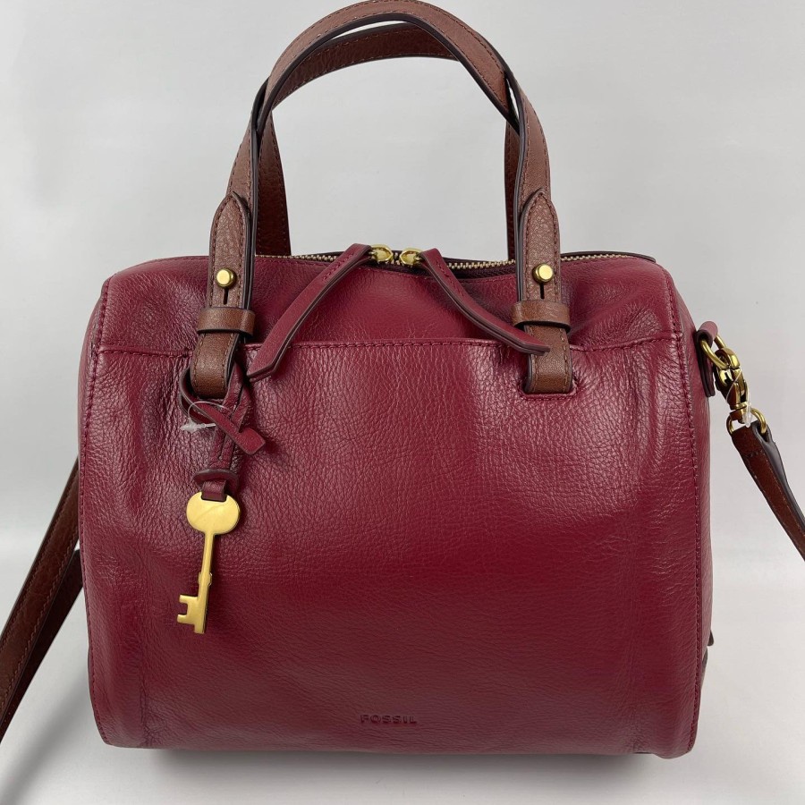 Fossil Ratchel Satchel deals Red Velvet