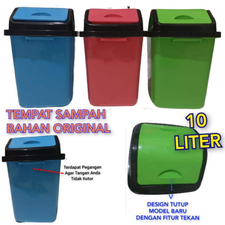 Jual Gc Tempat Sampah Tong Sampah Warna Pastel Bahan Original Terbaru Harga 5267