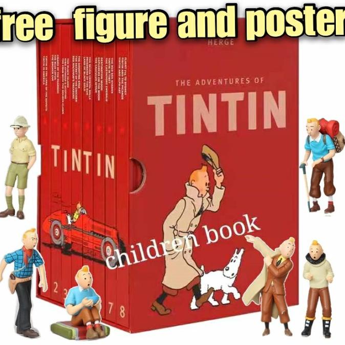 Jual Buku Tintin 8 Buku T Set Shopee Indonesia