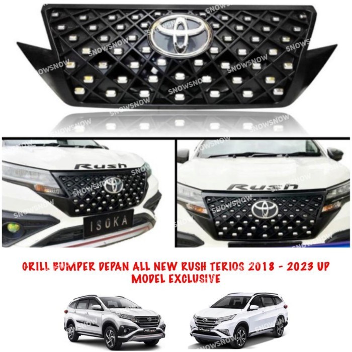 Bumper Depan New Toyota Rush 2018: Desain, Fungsi, dan Pilihan Modifikasi