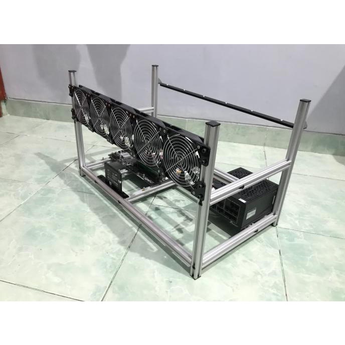 Jual Mining Rig 6GPU 1PSU - RX (VEGA 560 570 580) / NVIDIA (1060 1070 ...