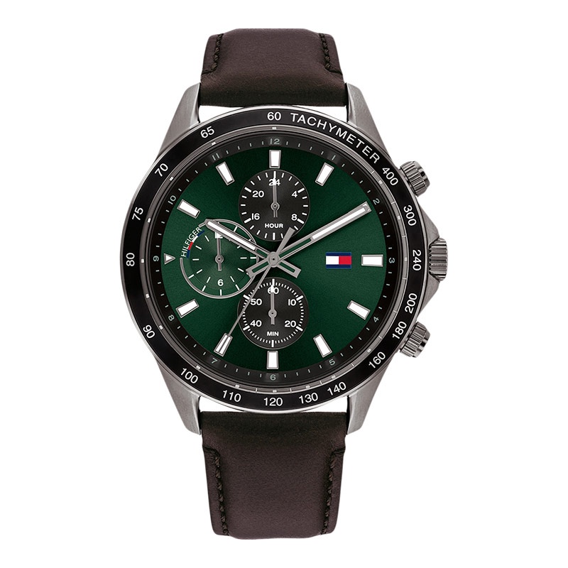 Jual Jam Tangan Pria Tommy Hilfiger Miles 1792017 Men Chronograph Dual ...