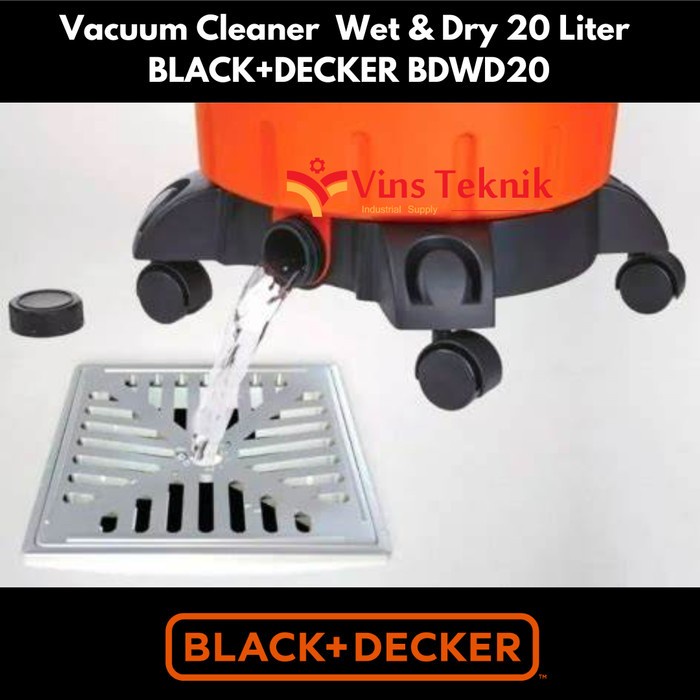 Jual BDWD20 BLACK DECKER BDWD 20 mesin vacum vacuum cleaner 20L WET