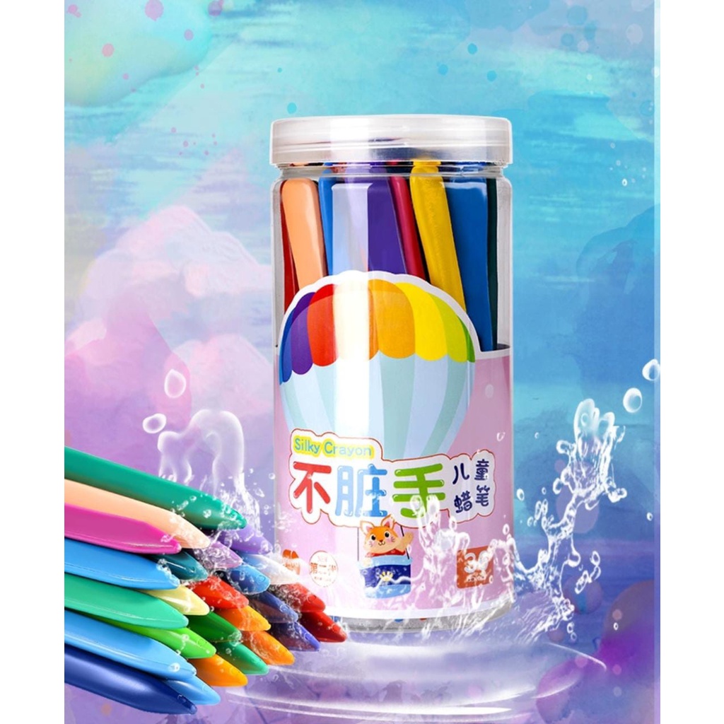 Jual Mriya Silky CRAYON / Krayon Mewarnai Anak / Crayon Pastel / Alat