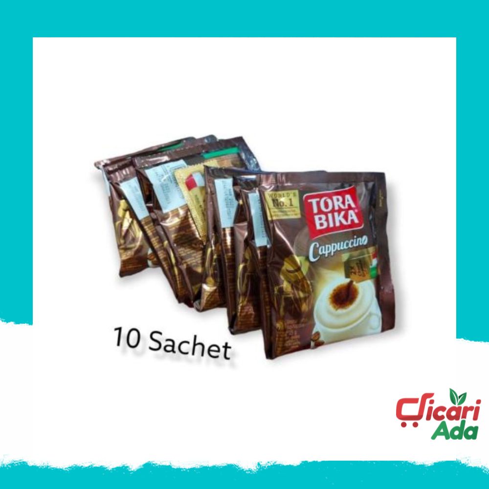 Jual Torabika Cappucino 25 gram 1 Renceng Isi 10 Sachet | Shopee Indonesia