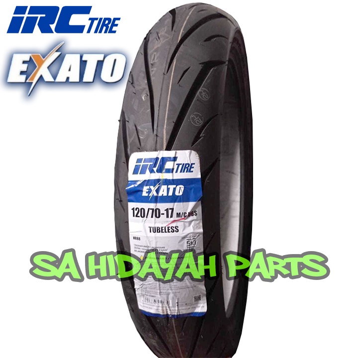 harga ban tubeless irc 120 70 ring 17