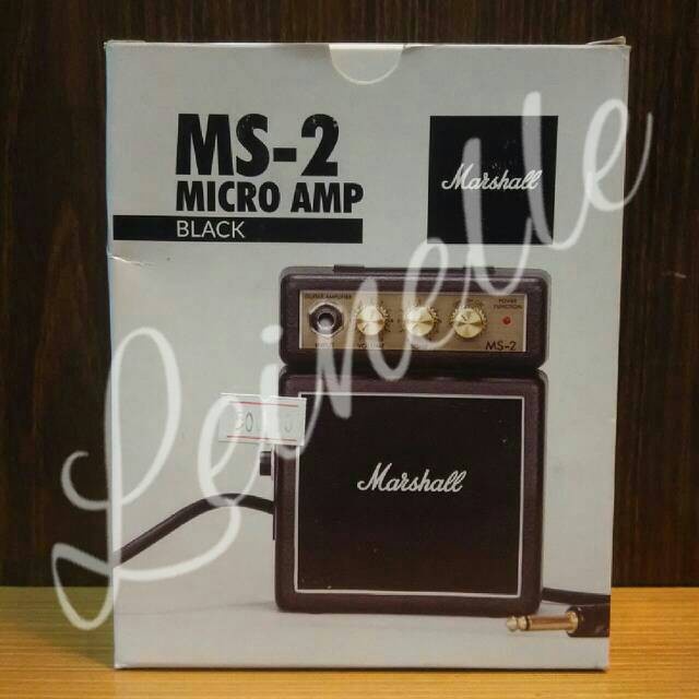 Jual Marshall MS2 Micro Guitar Amplifier Mini Amp Ampli Gitar Kecil