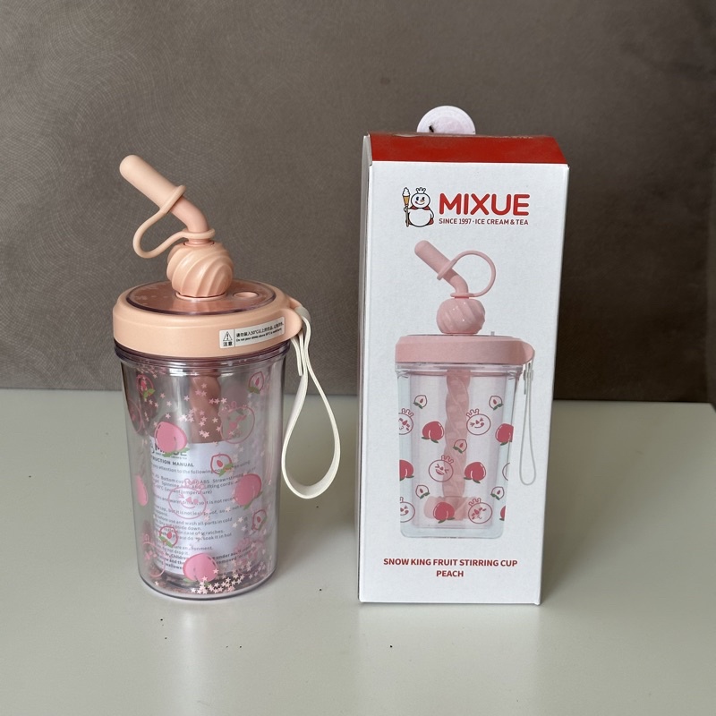 Jual Tumbler Mixue Peach Botol Minum Mixue Peach Shopee Indonesia 5153