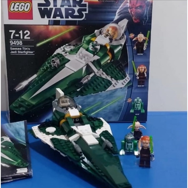 Jual LEGO 9498 Star Wars Saesee Tiin's Jedi Starfighter EXs Display ...