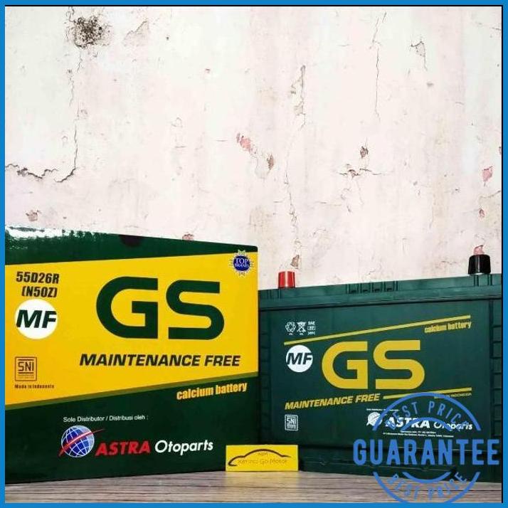 Jual AKI GS ASTRA MF N50Z ACCU AKI GS MF KERING KIJANG GRAND NEW DYNA