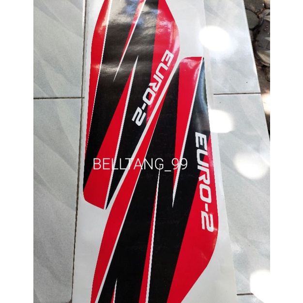 Jual Stiker sticker pintu isuzu elf euro2 nkr nhr/ stiker pintu isuzu ...