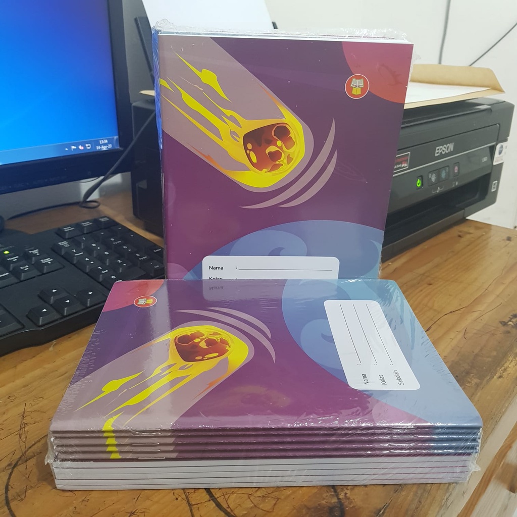 Jual BUKU TULIS (KERTAS HVS) 38 LEMBAR TERMURAH [1 PACK ISI 10 BUKU ...