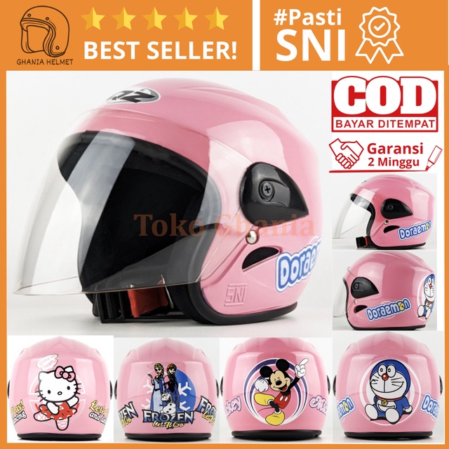 Jual Tiger Helmet Kids Helm Motor Anak Kecil Kop Motif Karakter Kartun