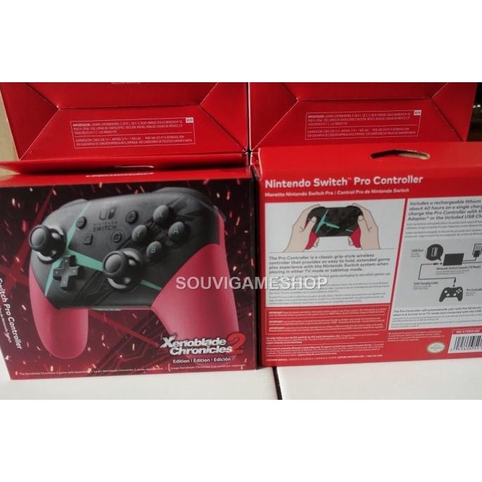 Jual Nintendo Switch Pro Controller Xenoblade Chronicles 2 Limited