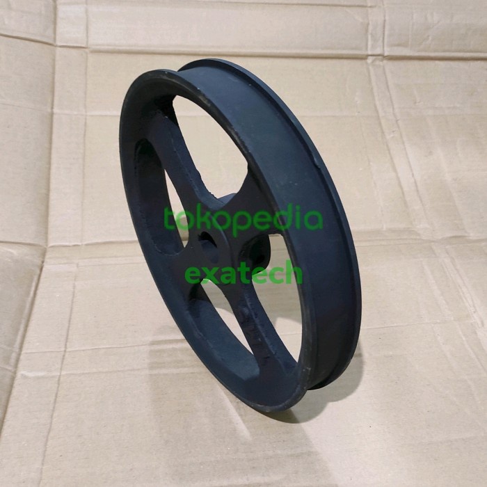Jual Terlaris Roda Bandsaw 12 Inch Pully Bensaw 30 Cm Pully Jalur Rata ...