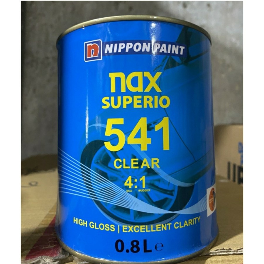 Jual Clear Coat Nippon Nax Superio 541 1Liter set Shopee Indonesia