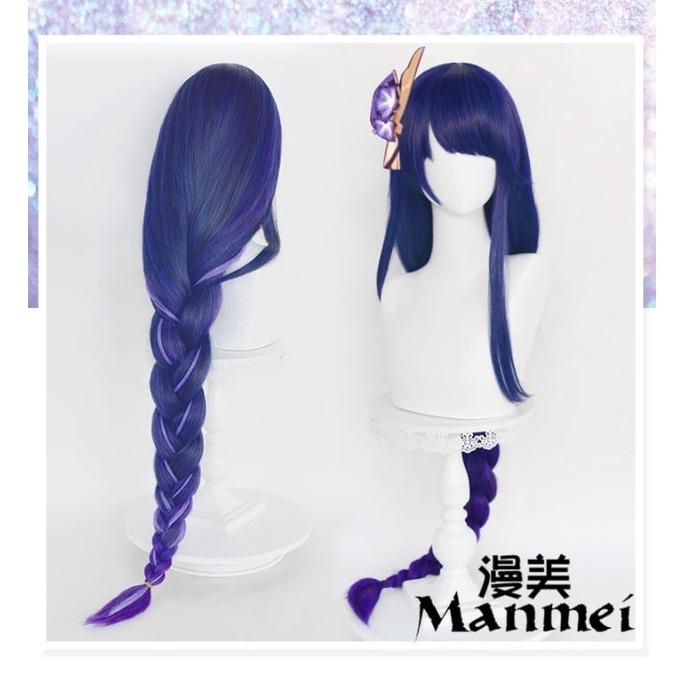 Jual [PRE-ORDER] Manmei - Raiden Shogun wig - Genshin Impact Raiden ...