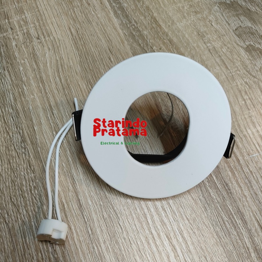 Jual KAP PIN HOLE BULAT MR16 OVAL HOLYLUX | Shopee Indonesia