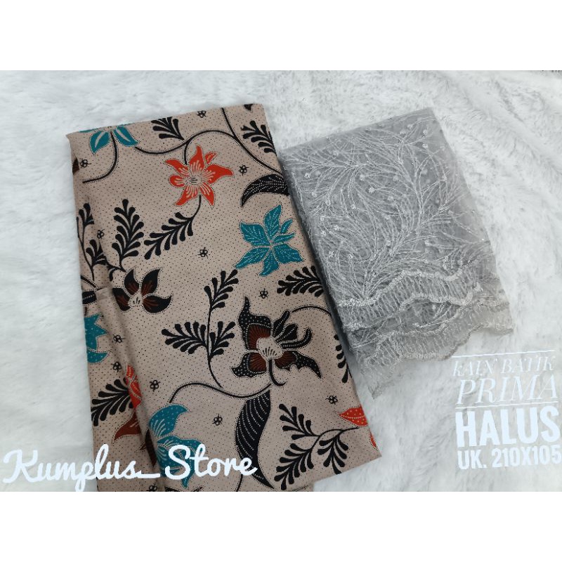 Jual KAIN BATIK KATUN PRIMA HALUS WARNA TIDAK MUDAH PUDAR/LUNTUR ...