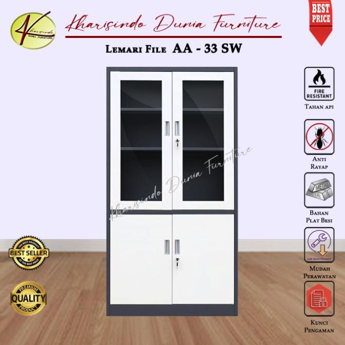 Jual Filling Cabinet/Lemari File/Lemari Arsip Tipe AA-33SW | Shopee ...