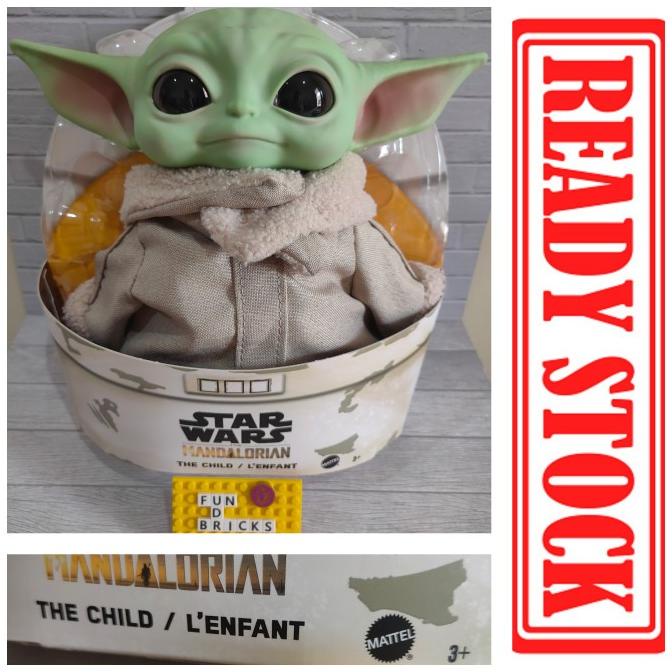 Jual Mattel Star Wars Mandalorian The Child Baby Yoda 11 Inch | Shopee ...