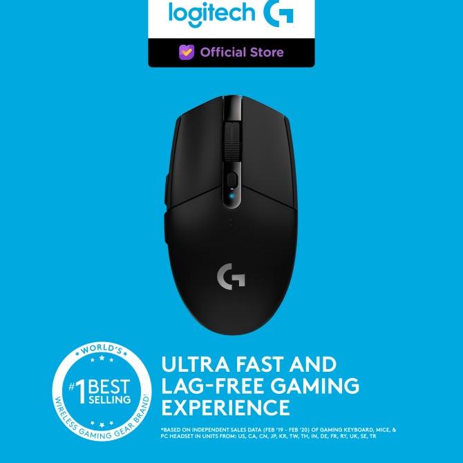 Jual Logitech G304 Lightspeed Mouse Gaming Wireless Sensor 12K DPI ...