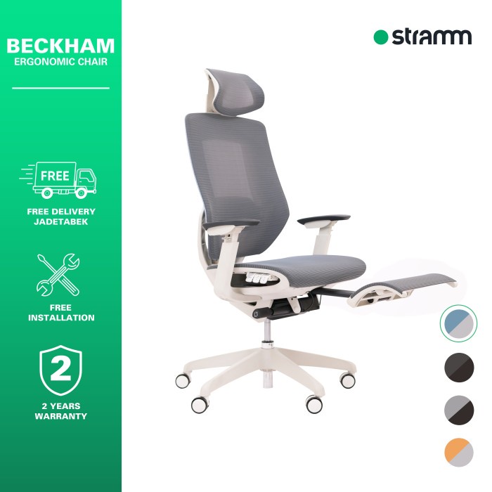 Jual Terlaris Kursi Kantor Ergonomis Stramm Beckham I With