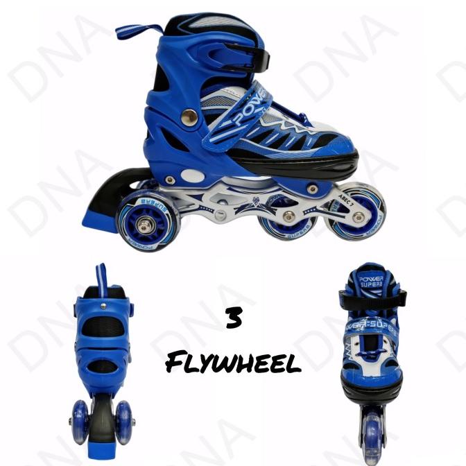 Jual Sepatu Roda Power Superb Bajaj Biru (+ Baut Bajaj) | Shopee Indonesia