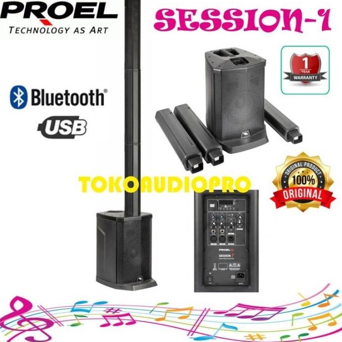 Jual Speaker Proel Session 1 Aktif Speaker Portable Column Bluetooth ...