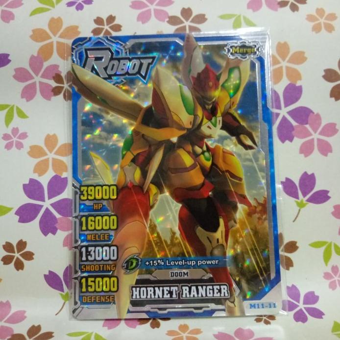 Jual Hero Of Robots Silver Hornet Ranger ( Merge ) Ngv5 Rare! | Shopee ...