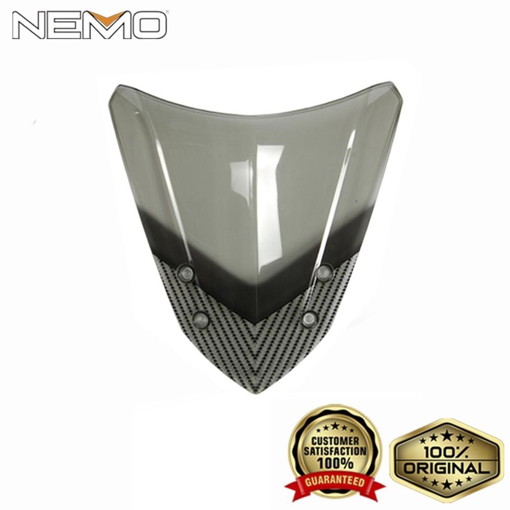 Jual Nemo Windshield Aerox 2 Warna (Air Flow) | Shopee Indonesia