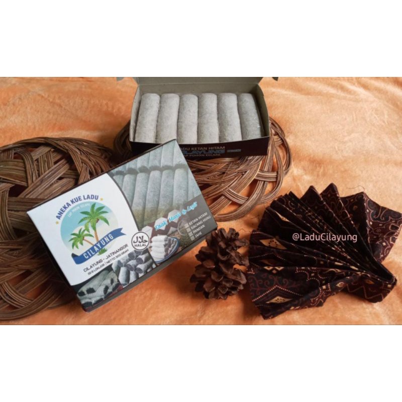 Jual Ladu ketan hitam original cilayung 300gr | Shopee Indonesia