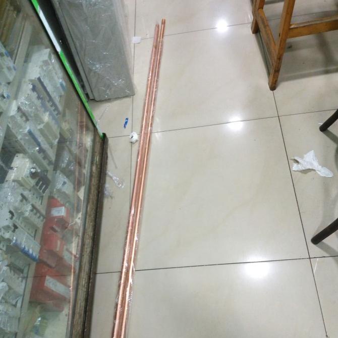 Jual Stick Rod / Stick Grounding Rod Besi Lapis Tembaga Uk. 3/4 Inch ...