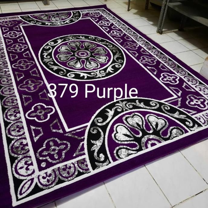 Jual Karpet Safira Lantai 210x310 Karpet Permadani Ungu Violet Purple