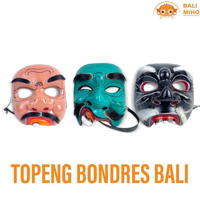 Jual cusss order] Topeng Bondres - Topeng lawak Bali - Topeng bibir ...