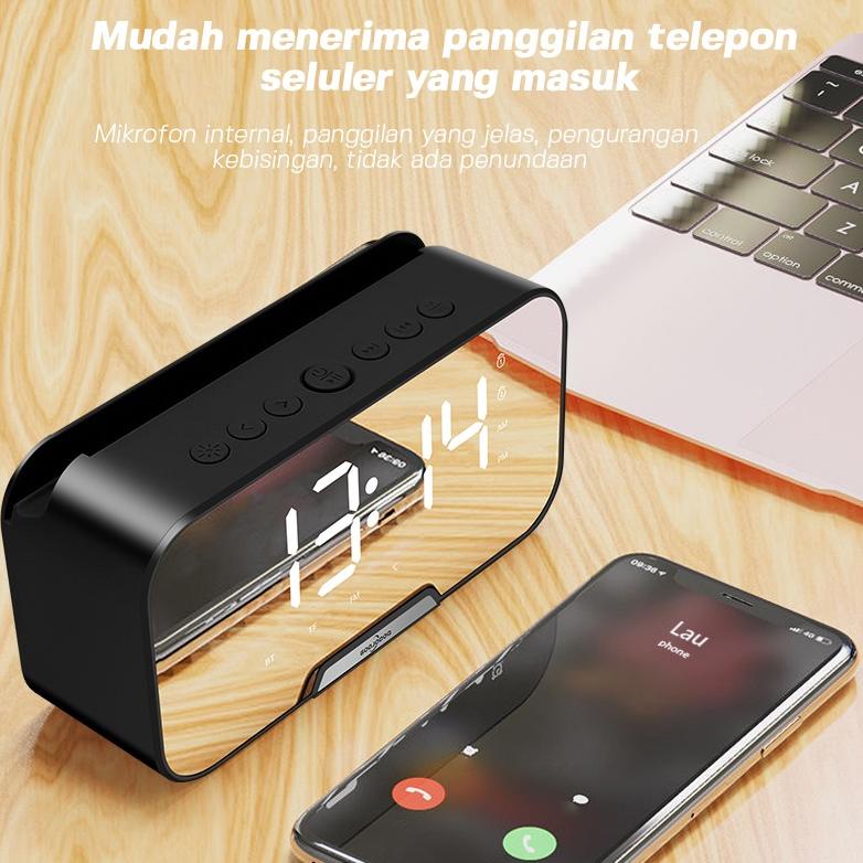 Jual Model baru - Speaker Jam Bluetooth Portable Dan FM Radio Wireless ...