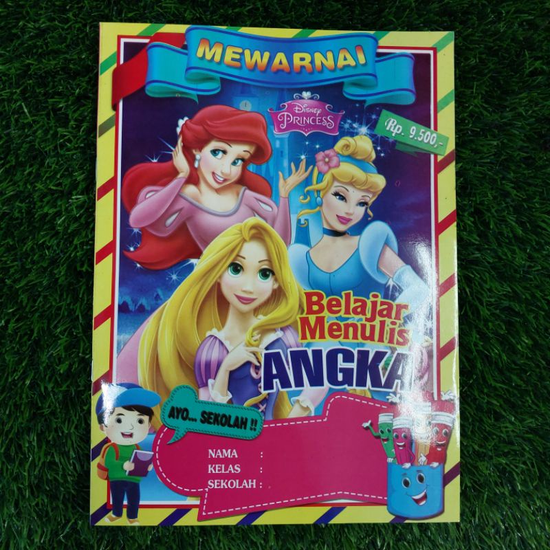 Jual Buku Mewarnai Jumbo , Mewarnai Sambil Belajar Menulis Dan Membaca ...